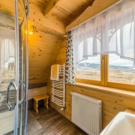 Alpesi faház W Bialce Z Jacuzzi W Ogrodzie Białka Tatrzańska