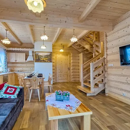 Alpesi faház W Bialce Z Jacuzzi W Ogrodzie *