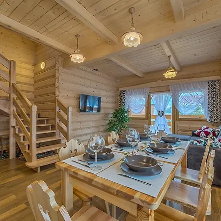 Chalet W Bialce Z Jacuzzi W Ogrodzie