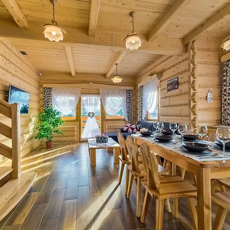 Alpesi faház W Bialce Z Jacuzzi W Ogrodzie Białka Tatrzańska