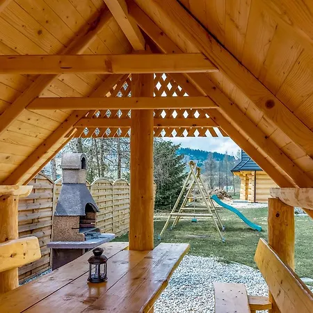 W Bialce Z Jacuzzi W Ogrodzie Chalet *