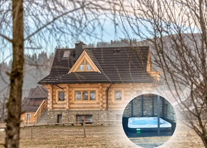 W Bialce Z Jacuzzi W Ogrodzie