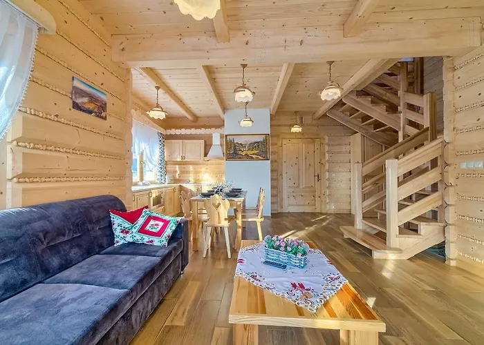 W Bialce Z Jacuzzi W Ogrodzie Dağ evi Bialka Tatrzanska