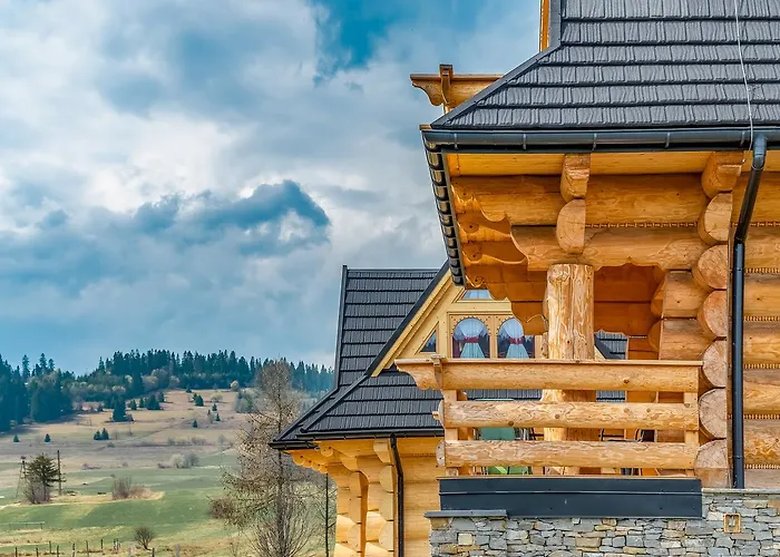 W Bialce Z Jacuzzi W Ogrodzie Dağ evi Bialka Tatrzanska